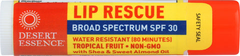 DESERT ESSENCE: Lip Balm Tropical Fruit, .15 oz