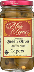 MISS LEONES: Olives Caper Stuffed, Dr Wt. 7.5 oz