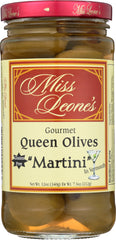 MISS LEONES: Olives, Martini Pimento Stuffed, Dr Wt. 7.5 oz