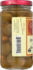 MISS LEONES: Olives Sharp Cheddar Stuffed, Dr Wt. 7.5 oz