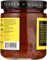 DESERT PEPPER: 2 Olive Roasted Garlic Medium Hot Salsa, 16 oz