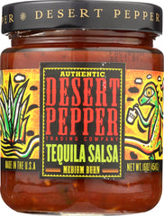 DESERT PEPPER: Tequila Salsa, 16 oz