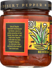 DESERT PEPPER: Tequila Salsa, 16 oz