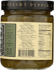 DESERT PEPPER: Salsa Del Rio Medium, 16 oz