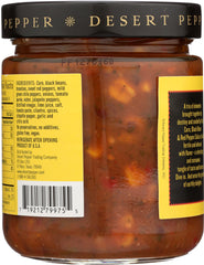 DESERT PEPPER: Salsa Corn Black Bean Red Pepper Medium, 16 oz