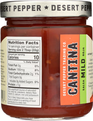 DESERT PEPPER: Salsa Cantina Mild Red, 16 oz