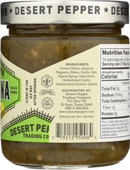 DESERT PEPPER: Salsa Cantina Medium Green, 16 oz