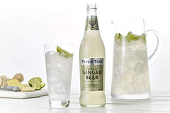 FEVER TREE: Soda Ginger Beer Naturally Light Ginger, 16.9 fo