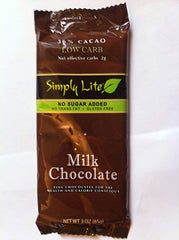 SIMPLY LITE: Chocolate Bar Milk, 3 oz