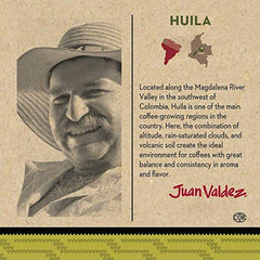 JUAN VALDEZ: Coffee Drip Single Huila, 3.88 oz