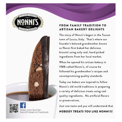 NONNIS: Dark Chocolate Biscotti, 6.88 oz