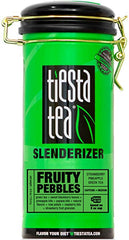 TIESTA TEA: Tea Green Slenderizer Fruity Pebbles Tin, 4 oz