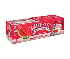 WATERLOO SPARKLING WATER: Water Sparkling Strawberry 12 Pack, 144 fo