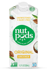 NUT PODS: Dairy Free Creamer Original Unsweetened, 11.2 fo