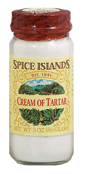 SPICE ISLAND: Cream of Tartar, 3 oz