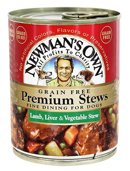 NEWMANS OWN ORGANIC: Dog Food Lamb Liver & Vegetable Stew, 12 oz