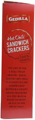 GEDILLA: Hot Chili Sandwich Crackers, 11.5 oz