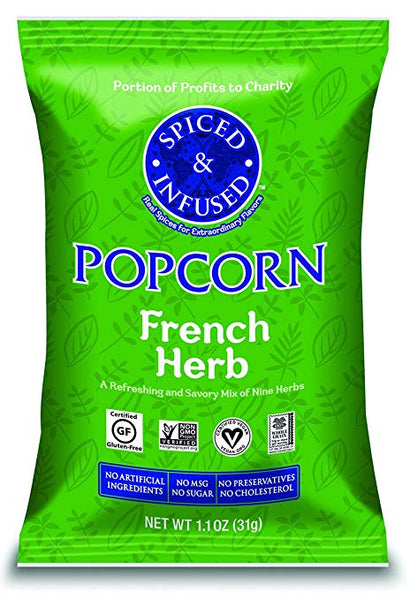 SPICED & INFUSED: Popcorn French Herb, 1.1 oz