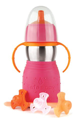 ENVIRO: The Safe Sippy2 Baby & Toddler Stainless Steel Cup with Straw, 11 oz