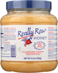 REALLY RAW: Unstrained Honey, 5 lb