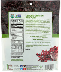 MADE IN NATURE: Organic Dried Fruit Cranberries, 5 oz
