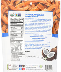 MADE IN NATURE: Organic Toasted Coconut Chips Maple Madagascar Vanilla, 3 oz