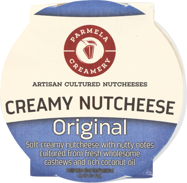 PARMELA CREAMERY: Creamy Nutcheese Spread Original, 6 oz