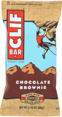 CLIF: Energy Bar Chocolate Brownie, 2.4 oz