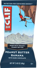 CLIF: Bar Peanut Butter Banana Dark Chocolate , 2.4 oz