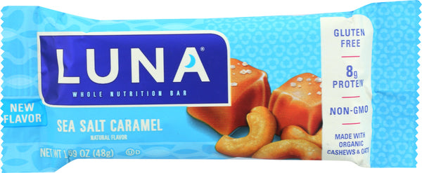 LUNA: Sea Salt Caramel Bar, 1.69 oz