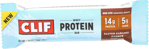 CLIF: Bar Protein Salted Caramel Cashew, 1.98 oz