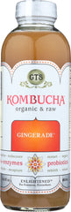 GT'S ENLIGHTENED KOMBUCHA: Enlightened Kombucha Gingerade, 16 oz