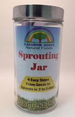 RAINBOW ACRES: Sprouting Jar, 64 oz