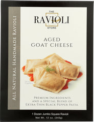 THE RAVIOLI STORE: Ravioli Jumbo Goat Cheese, 12 oz