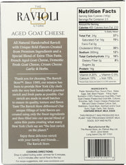 THE RAVIOLI STORE: Ravioli Jumbo Goat Cheese, 12 oz