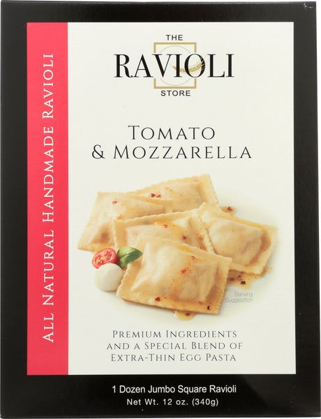 THE RAVIOLI STORE: Raviola Jumbo Tomato Mozarella, 12 oz