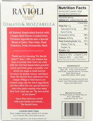 THE RAVIOLI STORE: Raviola Jumbo Tomato Mozarella, 12 oz