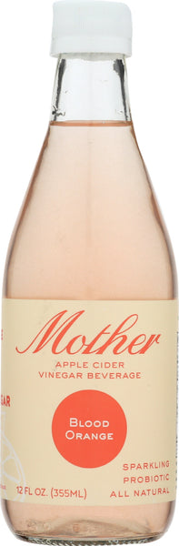 MOTHER BEVERAGE: Beverage Cider Vinegar Blood Orange, 12 fo