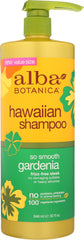 ALBA BOTANICA: Shampoo Smooth Gardenia, 32 oz