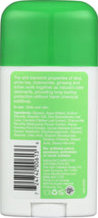 ALBA BOTANICA: Clear Enzyme Deodorant Stick Aloe Unscented, 2 oz