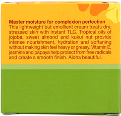 ALBA BOTANICA: Hawaiian Moisture Cream Jasmine & Vitamin E, 3 oz