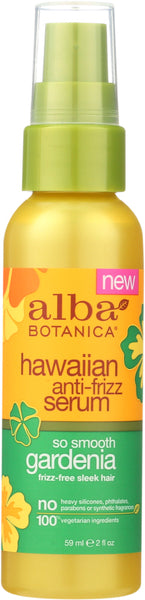 ALBA BOTANICA: Anti-Frizz Serum Gardenia, 2 oz