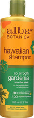 ALBA BOTANICA: Natural Hawaiian Shampoo So Smooth Gardenia, 12 oz