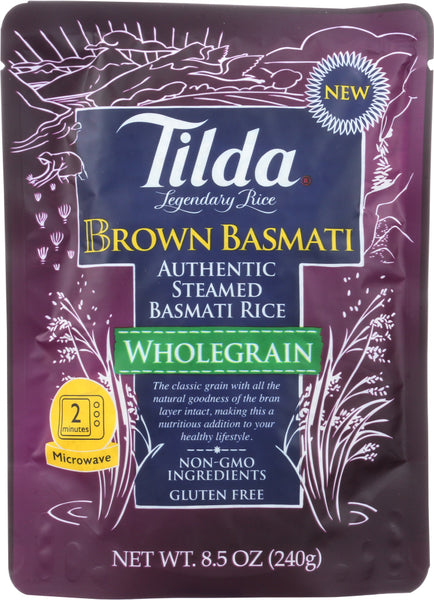 TILDA: Rice Basmati Wholegrain, 8.5 oz