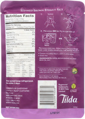 TILDA: Rice Basmati Wholegrain, 8.5 oz