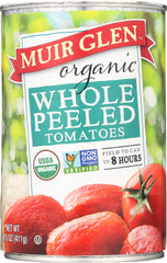 MUIR GLEN: Organic Whole Peeled Tomatoes, 14.5 oz