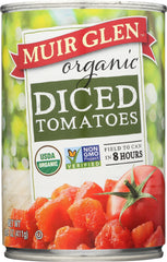 MUIR GLEN: Organic Diced Tomatoes, 14.5 oz