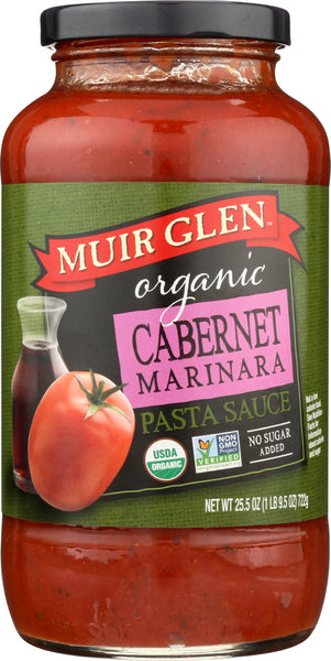 MUIR GLEN: Organic Pasta Sauce Cabernet Marinara, 25.5 oz
