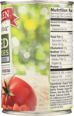 MUIR GLEN: Organic Diced Tomatoes With Garlic And Onion, 14.5 oz