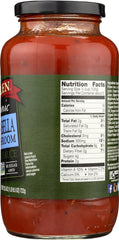 MUIR GLEN: Organic Pasta Sauce Portabello Mushroom, 25.5 oz